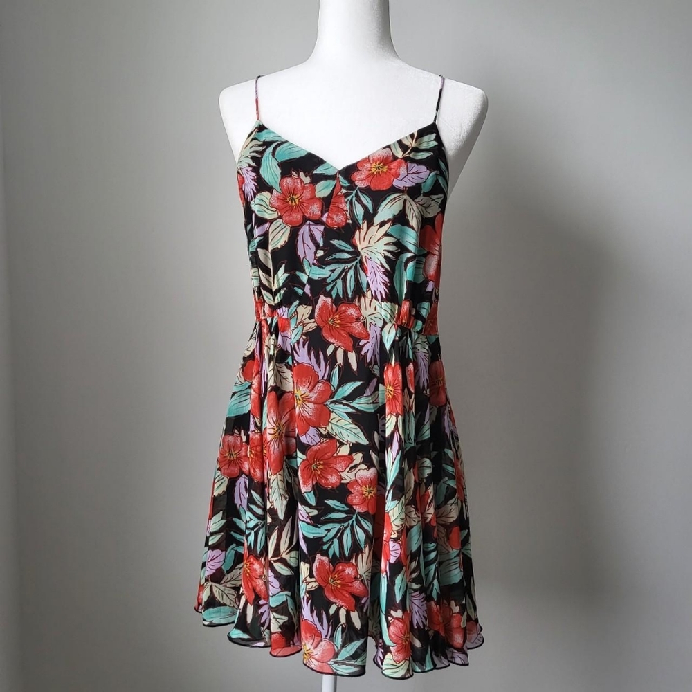 Forever 21 tropical floral summer dress
